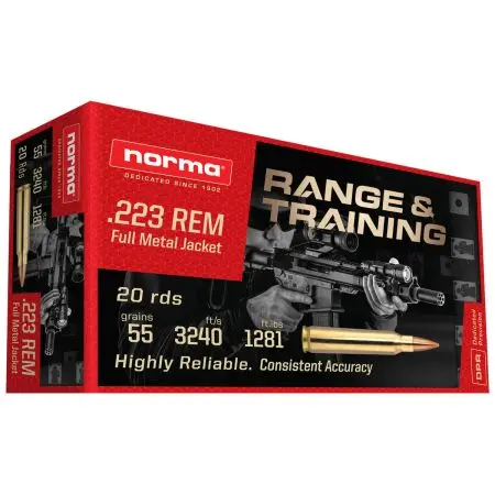 Norma 223 REM 3,6g / 55gr Range & Training 
