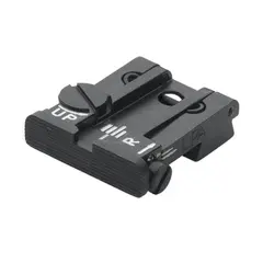 LPA TPU Black adjustable Rear CZ 75 Old model