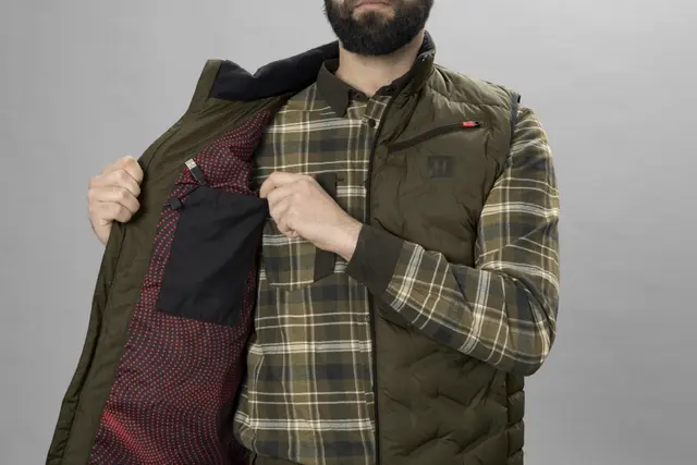 Härkila clim8 Insulated vest Willow green 