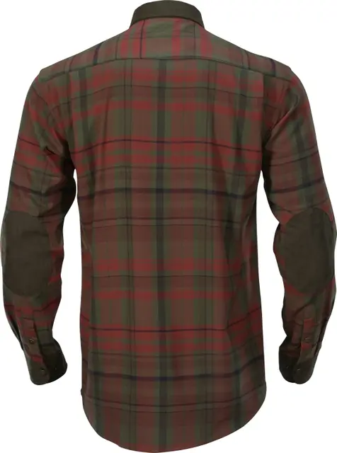 Härkila Pajala skjorte Red Autumn check 