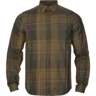 H&#228;rkila Akse langermet skjorte Willow green check