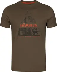 H&#228;rkila Nature S/S t-shirt Slate Black.