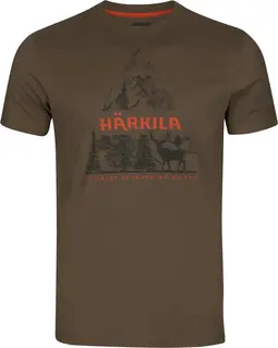 H&#228;rkila Nature S/S t-shirt Slate Black.