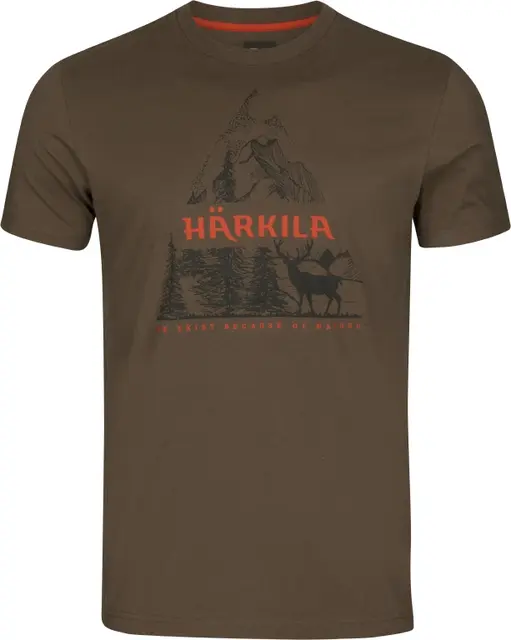 Härkila Nature S/S t-shirt Slate Black. 