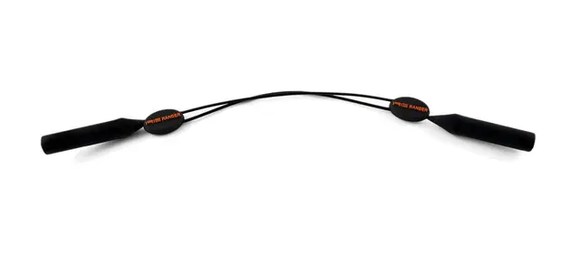 RE lanyard black neopren Snor til Briller 