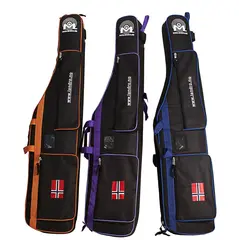 Futteral Sort/Brun Cordura Tykt polstret 140 cm