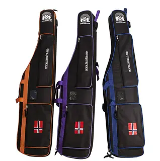 Futteral Sort/Bl&#229; Cordura Tykt polstret 140 cm