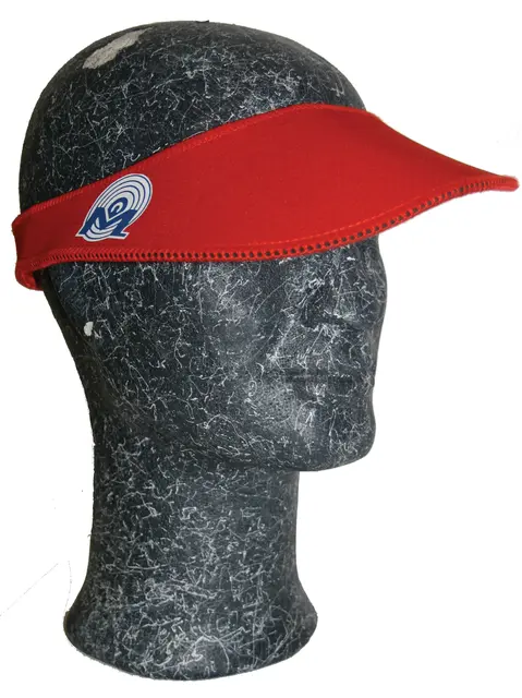 Skytterbrem Landrø Neoprene Rød 