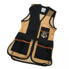 Rizzini skytevest Mesh Sort/Gul