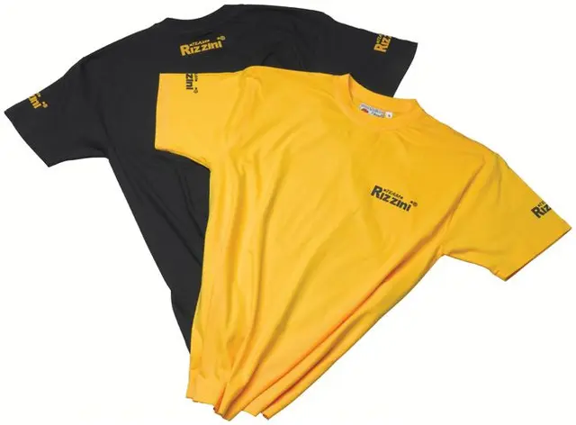 Rizzini T-Shirt Svart/Gul/Hvit 
