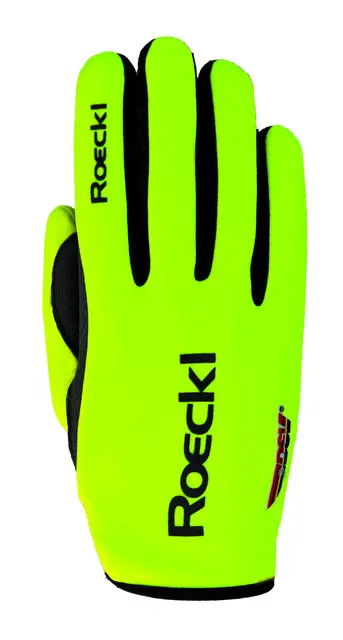 Roeckl Lote Neon/Gul hansker 