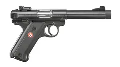Ruger MK IV Target  Bl&#229;nert gjenget .22lr 14cm pipe, 1/2&quot;x28