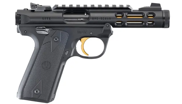 Ruger MK IV 22/45 LITE 1/2"-28 .22lr 11,2cm pipe 
