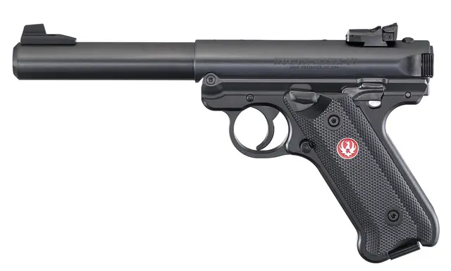 Ruger MK IV Target  Blånert .22lr 14cm pipe 