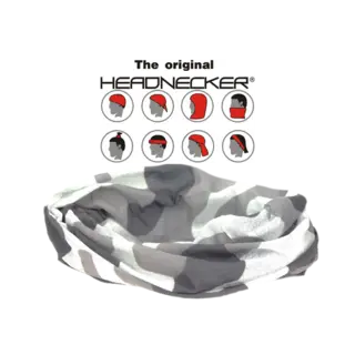 Headnecker camo hvit