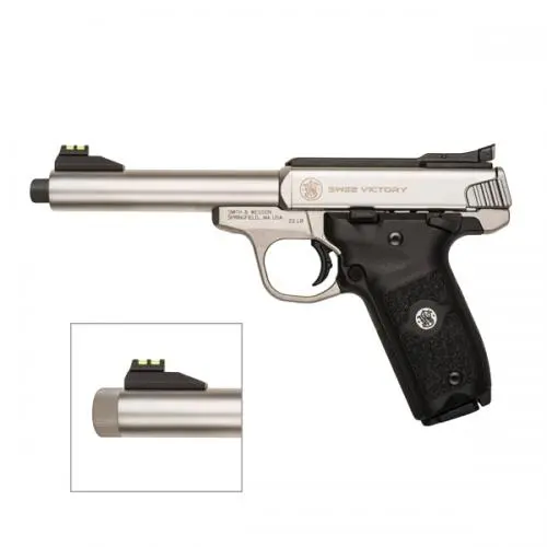 Smith & Wesson SW22 Victory 1/2"x28 .22LR 5.5"/14cm løp 10-skudd SAO 