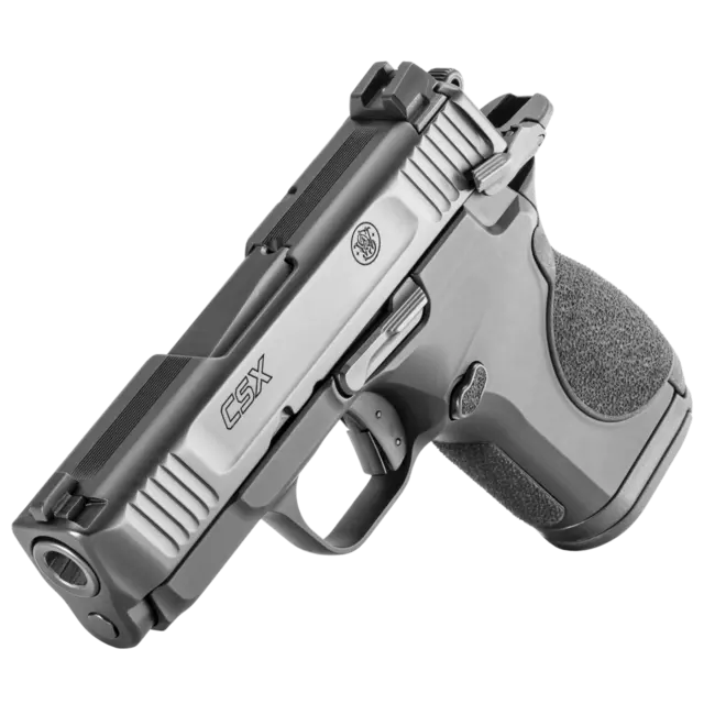 Smith & Wesson CSX pistol 9mm  3,1"/7,9cm løp 10- og 12-skudd mag. 