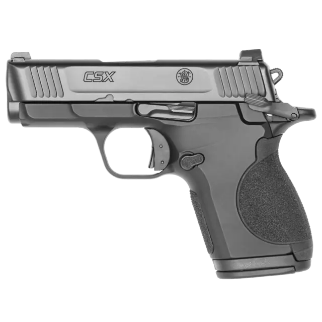 Smith & Wesson CSX pistol 9mm  3,1"/7,9cm løp 10- og 12-skudd mag. 