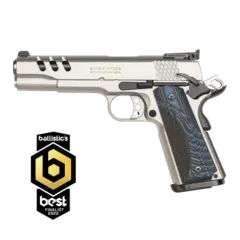 Smith &amp; Wesson PC 1911 S/S .45 ACP 5&quot;/12,7cm l&#248;p 8-skudd SAO