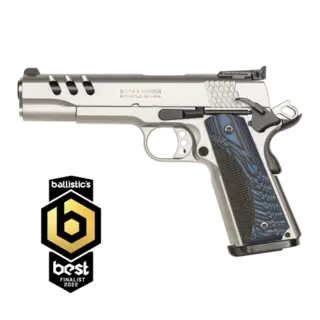 Smith &amp; Wesson PC 1911 S/S .45 ACP 5&quot;/12,7cm l&#248;p 8-skudd SAO