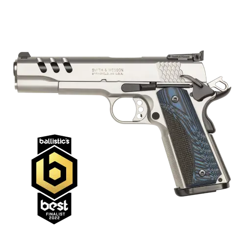 Smith & Wesson PC 1911 S/S .45 ACP 5"/12,7cm løp 8-skudd SAO 