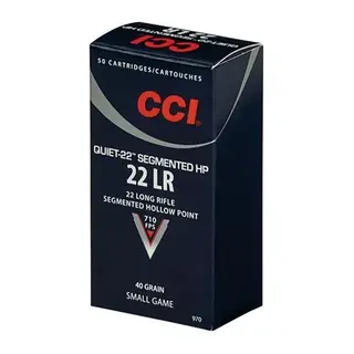 CCI 22 LR SEGMENTED QUIET HP 40grs