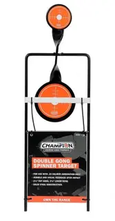 Selvanviser 22lr &quot;Double Gong&quot; st&#229;l spinner.