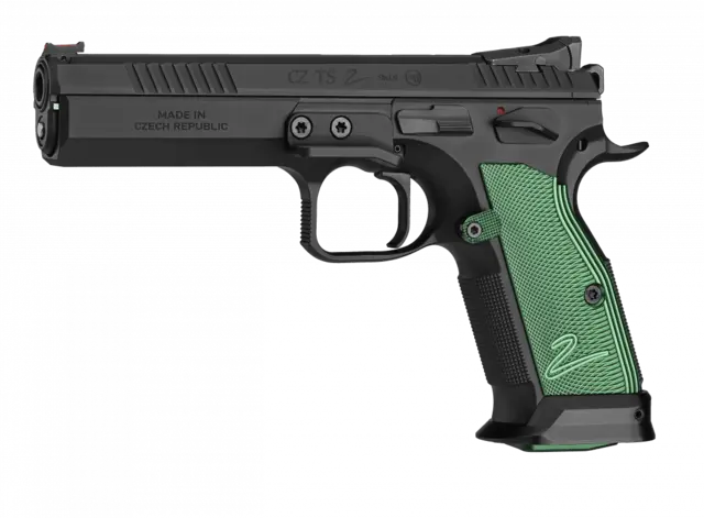 CZ 75 TS 2 Racing Green 9mm - 12,5cm 