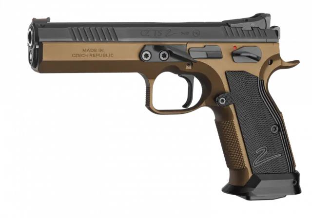 CZ 75 TS 2 Deep Bronze 9mm - 12,5cm 