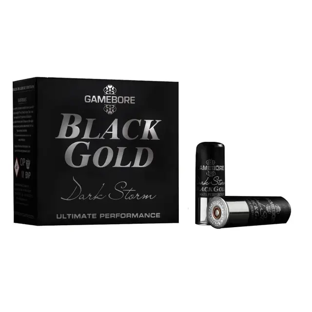 Gamebore Black Gold Dark Storm 12/70 - #6 30gr (25pk) 