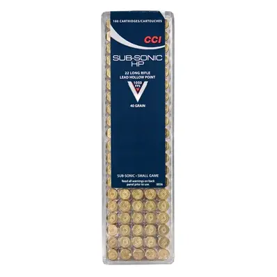 CCI 22 LR Subsonic HP 