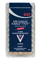 CCI 22 WMR Maxi-Mag TNT HP