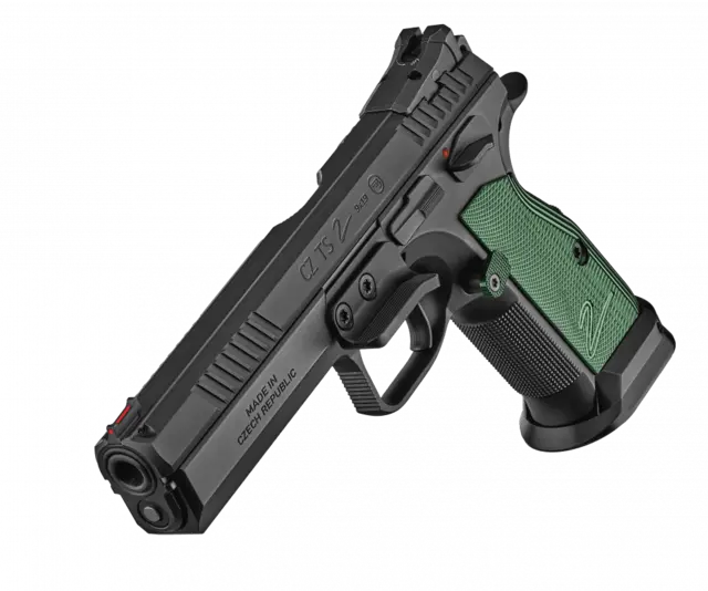 CZ 75 TS 2 Racing Green 9mm - 12,5cm 