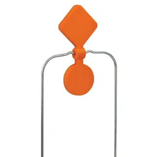 Selvanviser Spinner Dobbel Gong &quot;DURA SEAL&quot; Orange