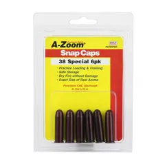 A-ZOOM Klikkpatron .38 SP/357MAG 6PK