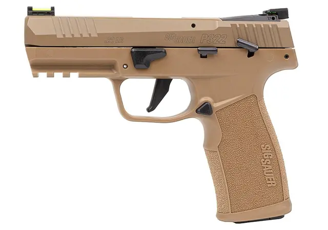 SIG P322 Coyote 4" TACPAC .22lr 10,2 cm 