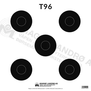 Skive T96 5-blinket m/resultatkort