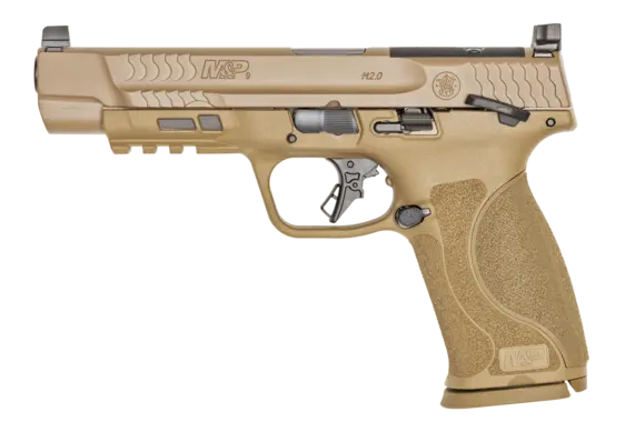 Smith & Wesson M&P9 M2.0 5" Ambi FDE FDE 9mm  5"/12,7cm løp 17-skudd 