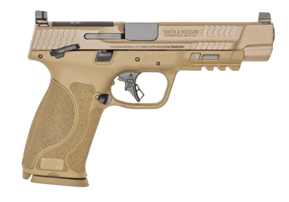 Smith & Wesson M&P9 M2.0 5" Ambi FDE FDE 9mm  5"/12,7cm løp 17-skudd 