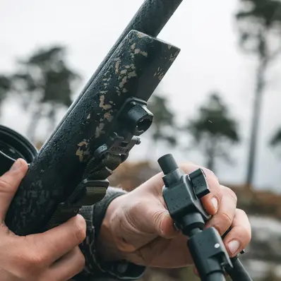 Spartan Javelin Pro Hunt Tac Bipod Standard - Black 