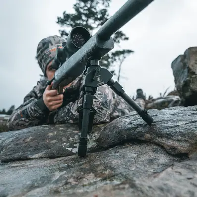 Spartan Javelin Pro Hunt Tac Bipod Standard - Black 