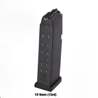 Glock G19 Magasin 15 skudds .9mm