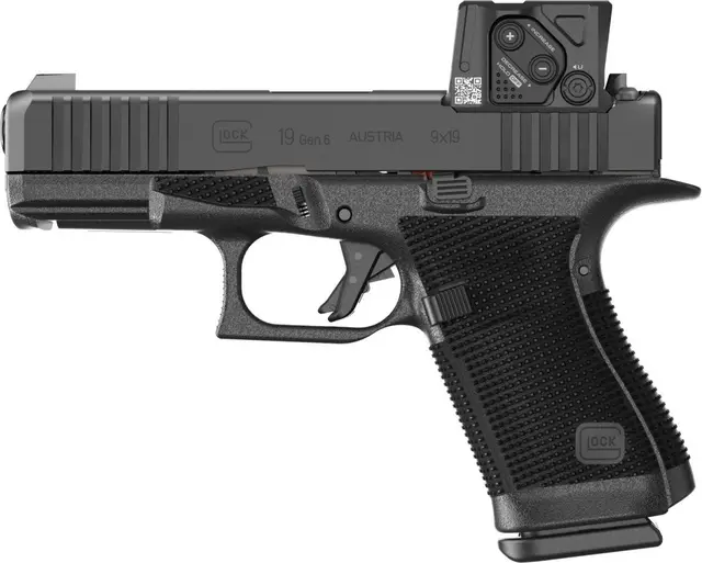Glock 19 Gen 6 MOS FS COA Pistol .9mm 10,2 cm 