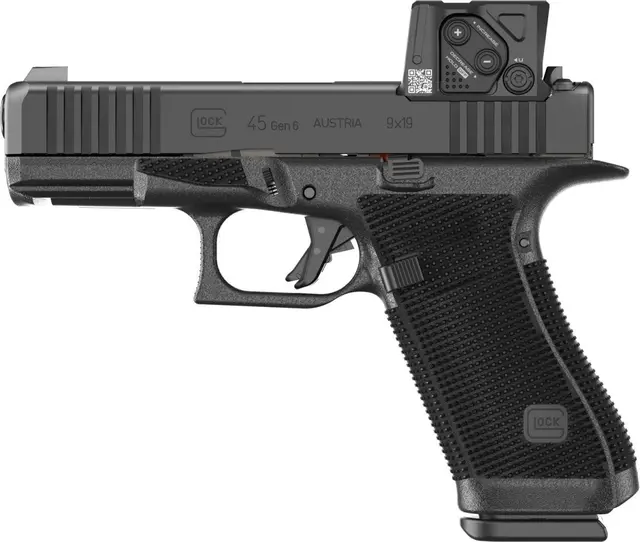 Glock 45 Gen 6 MOS FS COA Pistol .9mm 10,2 cm 