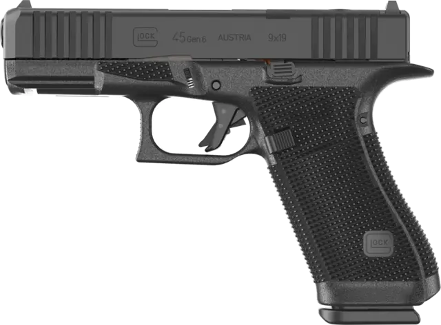Glock 45 Gen 6 MOS FS Pistol .9mm 10,2 cm 