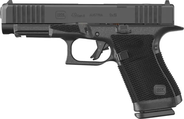 Glock 49 Gen 6 MOS FS Pistol .9mm 11,4 cm 