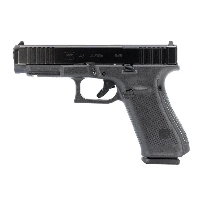 Glock 47 Gen 5 MOS FS Pistol .9mm 11,4 cm, 13,5x1 Links 