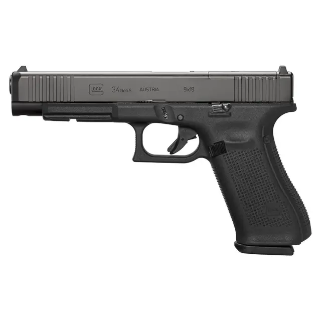 Glock 34 Gen 5 MOS FS Pistol .9mm 13,5 cm 