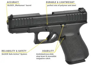 Glock 44 .22LR - 10cm L&#216;P