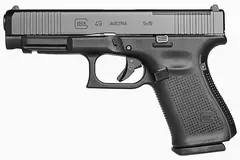 Glock 49 Gen 5 MOS FS Pistol .9mm 11,4 cm